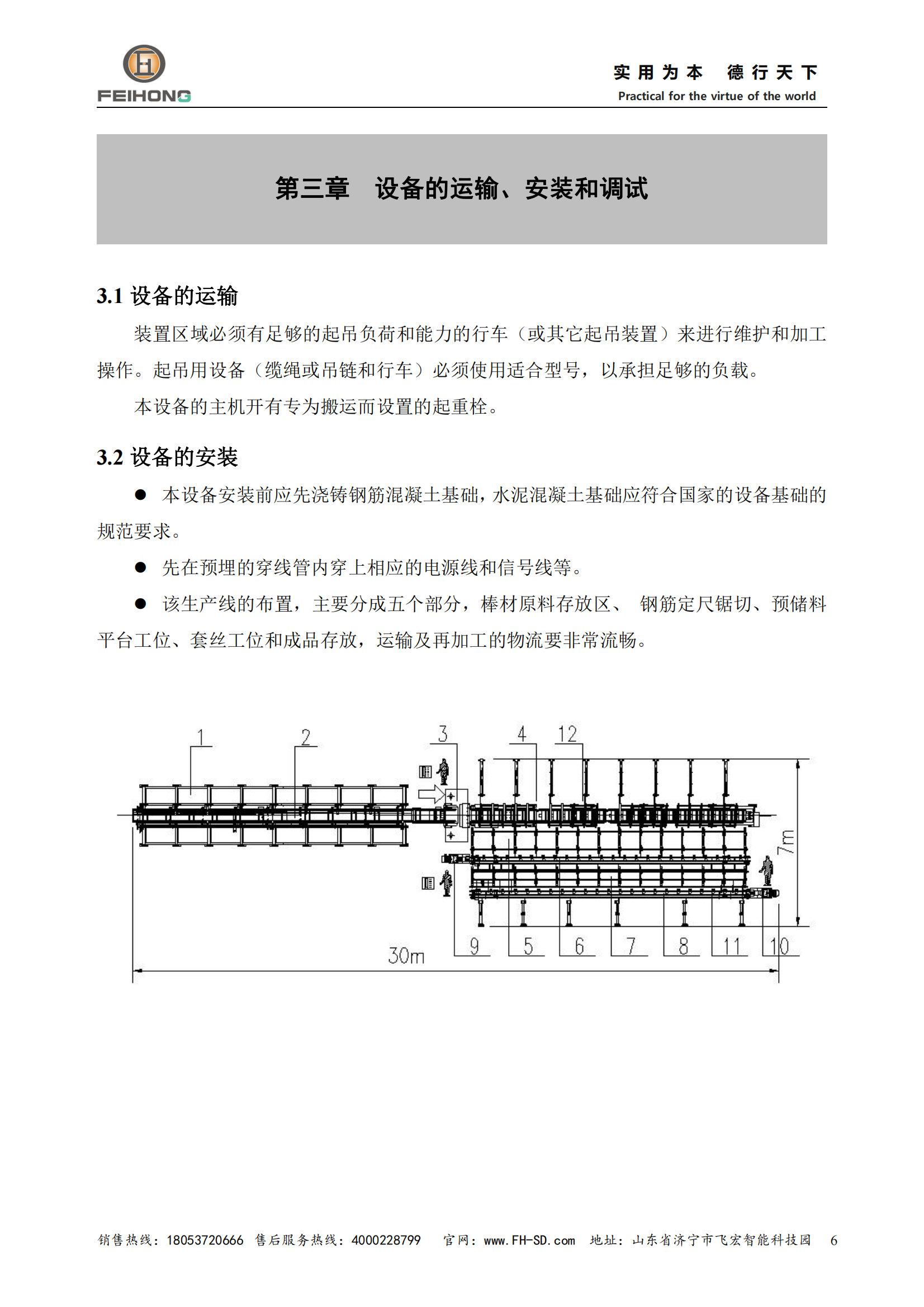 智能钢筋锯切套丝生产机器人说明书