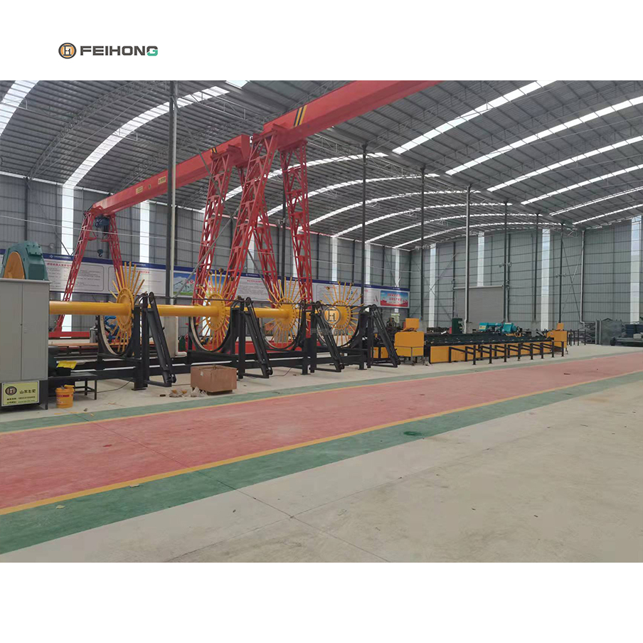 飞宏1套智能钢筋笼滚焊机设备助力国内施工项目建设