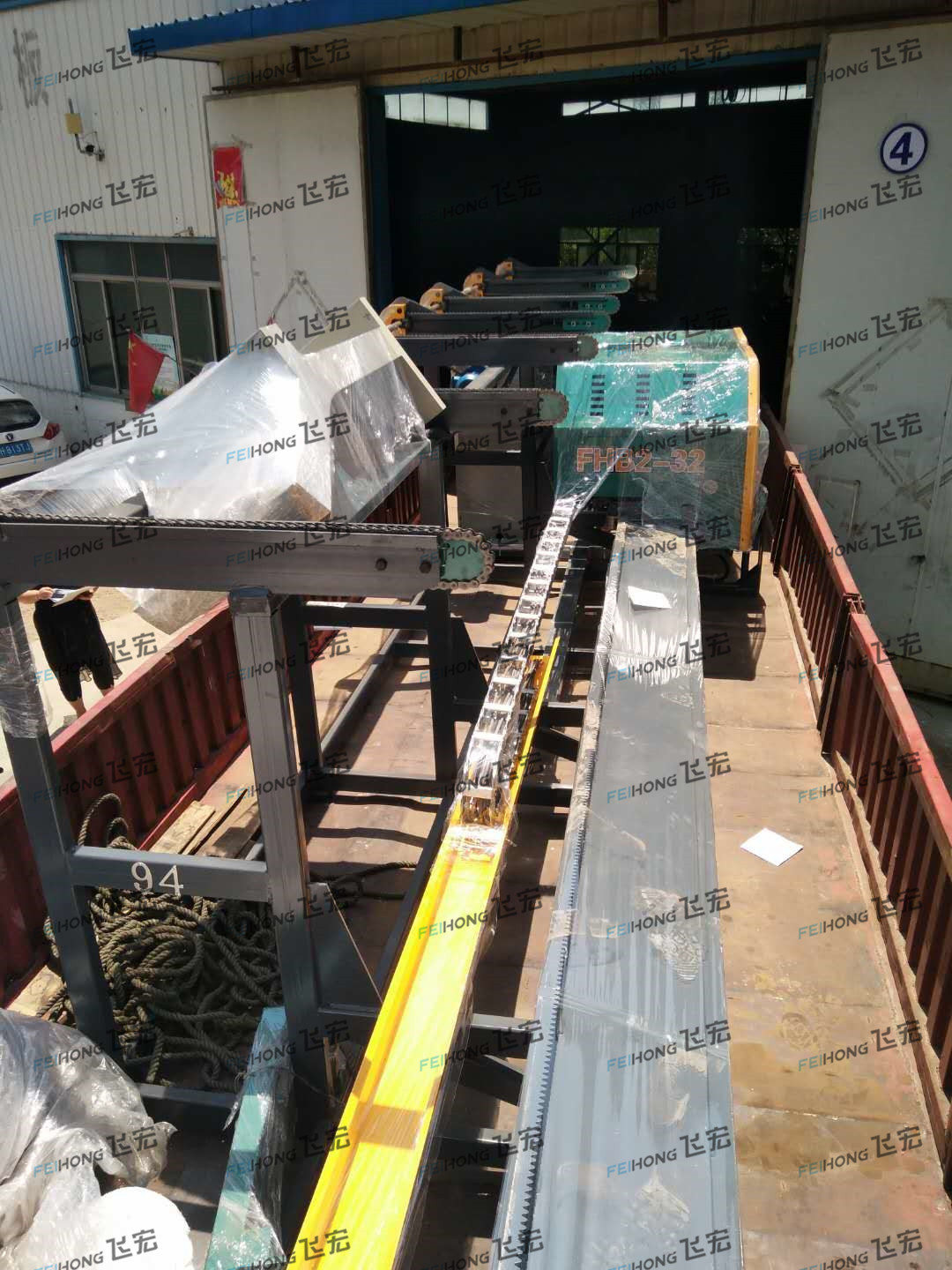 Good news! Congratulations to Feihong for one set of intelligent rebar processing equipment to enter Good news! Congratulations to Feihong for one set of intelligent rebar processing equipment to enter
